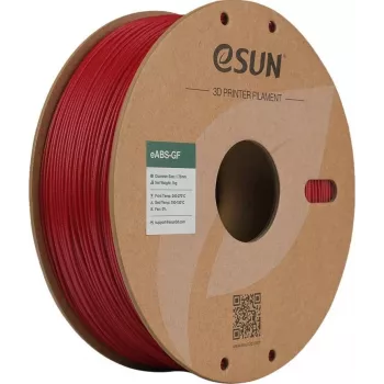 EABS-GF 1,75mm UGNINĖ RAUDONA 1kg ESUN 3D FILAMENTAS (EABS-GF-P175FR1)