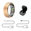 MANTA SR01GD 62 mm OneRing Gold išmanusis žiedas – auksinis, 62 dydis
