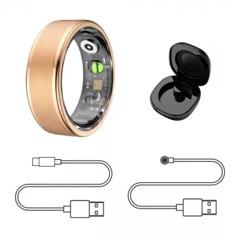 MANTA SR01GD 62 mm OneRing Gold išmanusis žiedas – auksinis, 62 dydis