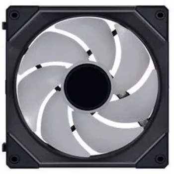 LIAN LI UNI FAN SL-INF 140 ARGB Reverse Blade PWM 4 rinkinys, juoda