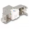 DeLOCK Keystone modulis RJ45 lizdas į LSA Cat.6A su LED sidabriškai baltas