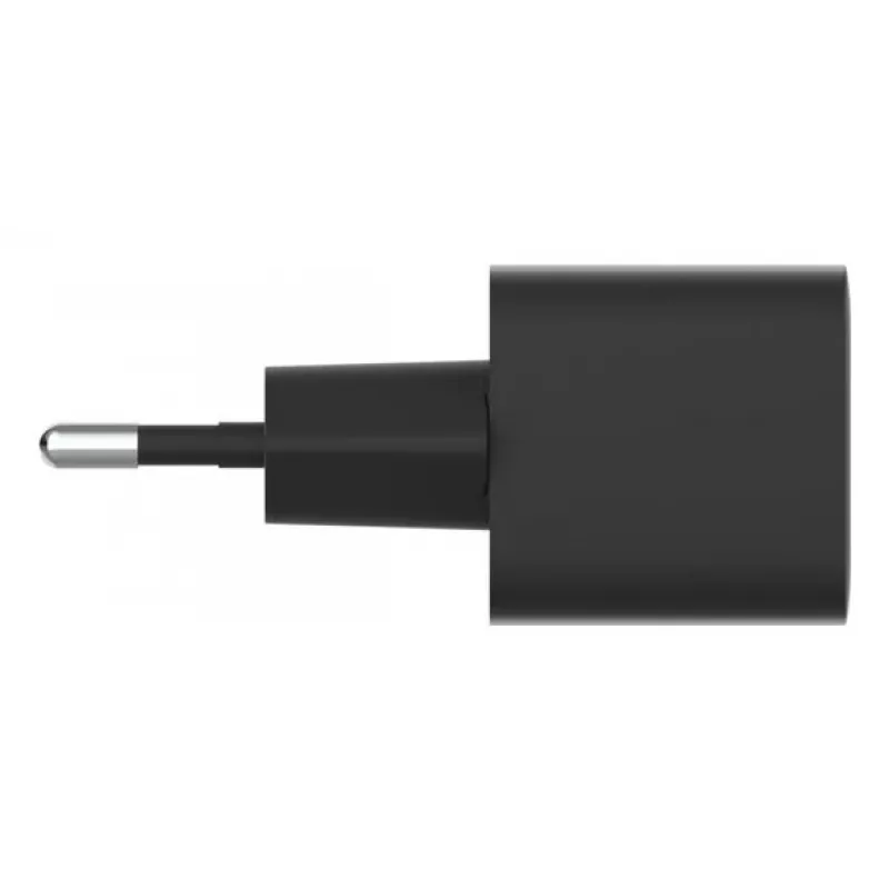 USB-C įkroviklis Belkin BOOSTCHARGE 25W Power Delivery juodas – greitas USB-C PD 25W sieninis adapteris