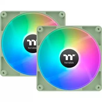 Ventiliatorius THERMALTAKE CT120 120mm ARGB Sync Light Green, 2 vnt. pakuotė