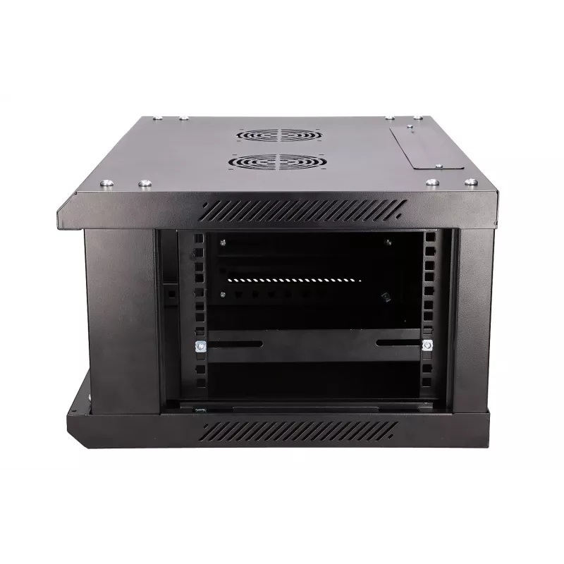 Sieninis stovas Extralink 4U 600x450 Juodas
