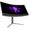 LORGAR 34MP1 UWQHD MiniLED žaidimų monitorius Pro, 34'' (3440*1440) VA lenktas ekranas, juoda/pieno pilka