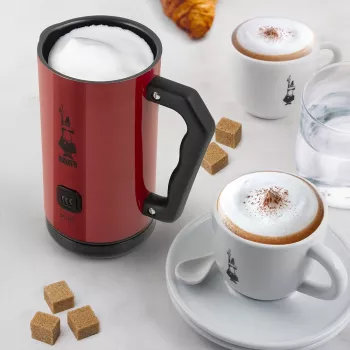 Bialetti MKF02 Automatinis pieno putotojas / šildytuvas Raudonas