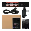 Tinklo jungiklis QOLTEC 52364 — Gigabit Ethernet PoE 16xRJ45, 2xSFP