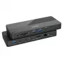 Dokavimo stotelė UNITEK D1079A USB4 Juoda 100W Power Delivery