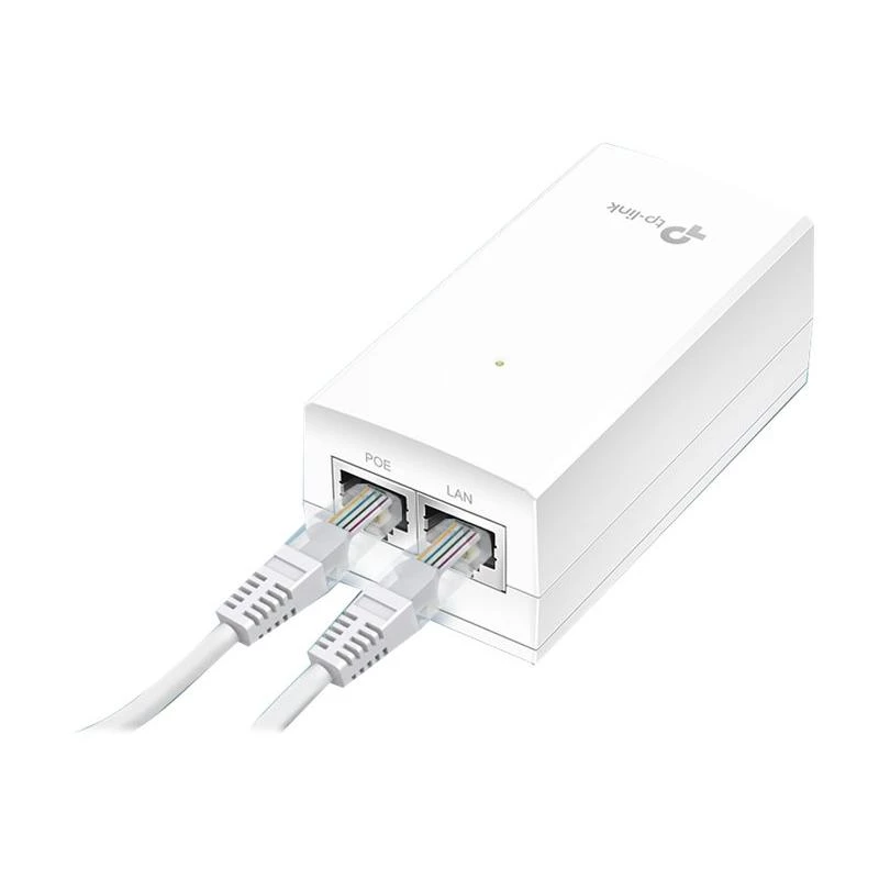 TP-Link TL-POE2412G 24V pasyvus PoE adapteris, Gigabit Ethernet, 10/100/1000 Mbit/s, balta