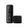 Xiaomi 3S juodas IP65 belaidis ir laidinis vaizdo durų skambutis, 2K, 180°