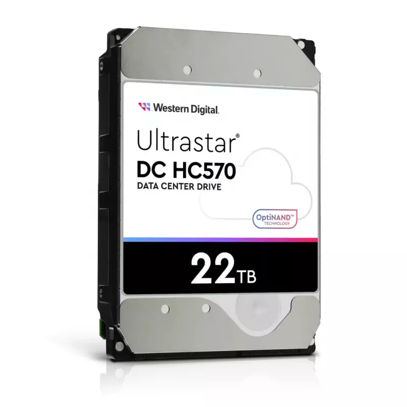 WD Ultrastar DC HC570 - Festplatte - 22TB - intern - 3.5 (8,9 cm) - SATA 6Gb/s - 7200 U/min - Puffer: 512MB - für Intel Next Unit of Computing 13 Extr