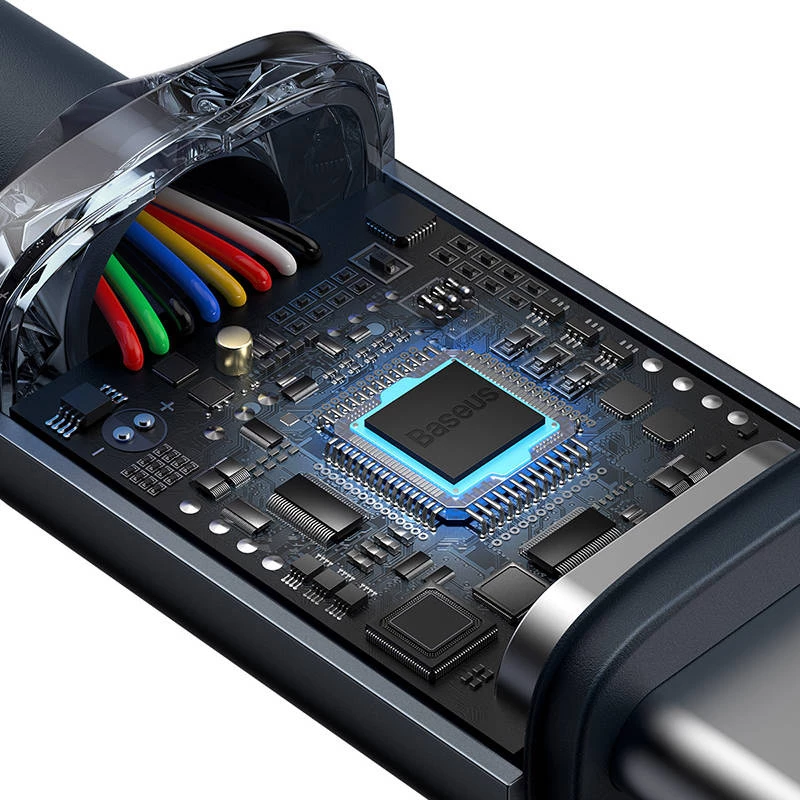 USB laidas Baseus CAJY000701 2 m USB-C juodas 0.48 Gbit/s