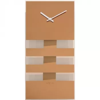 NeXtime klok 2855co Bold Stripes sieninis laikrodis, 38x19 cm, varis