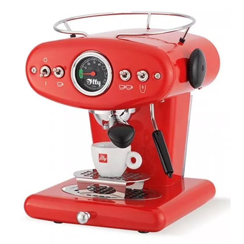 Espresso aparatas Illy X1 Manual — 1 L vandens bakelis, 1200 W, kapsulėms ir maltai kavai, 1 snapelis