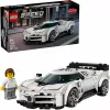 LEGO Speed Champions Bugatti Centodieci 77240 – 291 dalių, 1 minifigūrėlė, nuo 9 m.