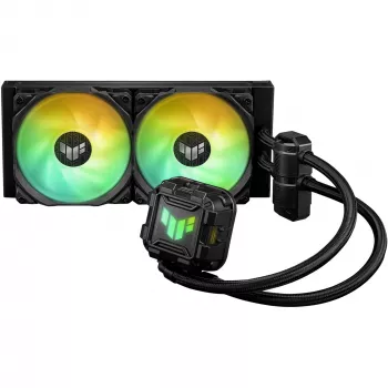 ASUS TUF GAMING LC II 240 ARGB skysčio aušinimo komplektas 12 cm juoda