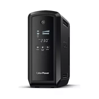 Nepertraukiamo maitinimo šaltinis CyberPower CP900EIPFCLCD, linijinis-interaktyvus, 0,9 kVA / 540 W, 6 lizdų