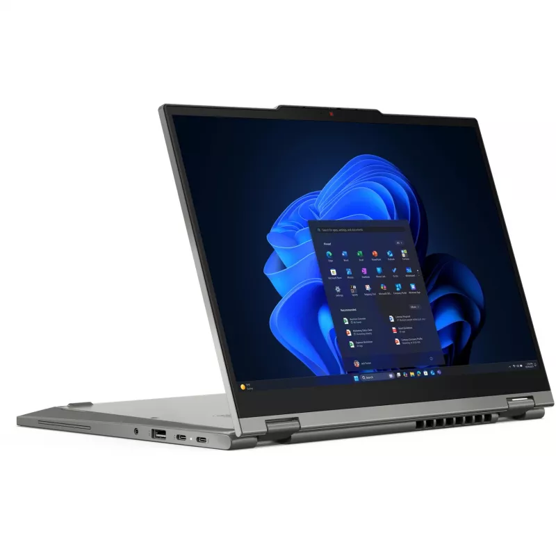 Lenovo ThinkPad L13 2-in-1 Gen 6 (Intel) Intel Core Ultra 5 225U hibridinis (2-in-1) 33,8 cm (13,3 col.) jutiklinis ekranas WUXGA 16 GB LPDDR5x-SDRAM 512 GB SSD Wi-Fi 6E (802.11ax) Windows 11 Pro pilka
