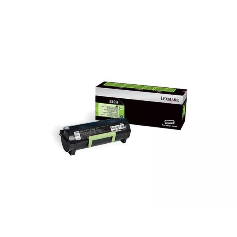 Originalus Lexmark 512HE juodos spalvos tonerio kasetė, 1 vnt.