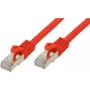 Tinklo kabelis S/CONN Cat. 7 S/FTP 15 m raudonas Cat7 S/FTP