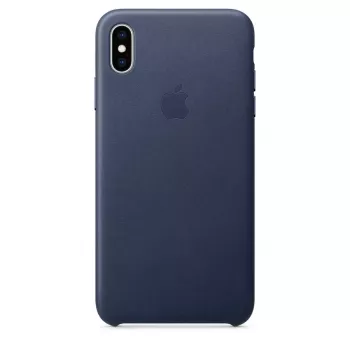 Apple Leather Case MRWU2ZM/A iPhone XS Max Midnight – Originalus sandarus