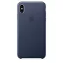 Apple Leather Case MRWU2ZM/A iPhone XS Max Midnight – Originalus sandarus