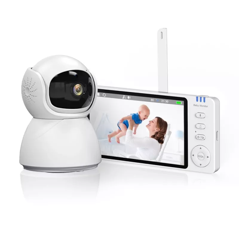 Extralink REYA NIANIA MO570 kūdikio monitorius su 5 inch ekranu VOX 2,4 GHz