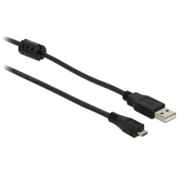 USB kabelis DeLOCK 82335 USB 2.0 2 m USB A – Micro-USB B juodas