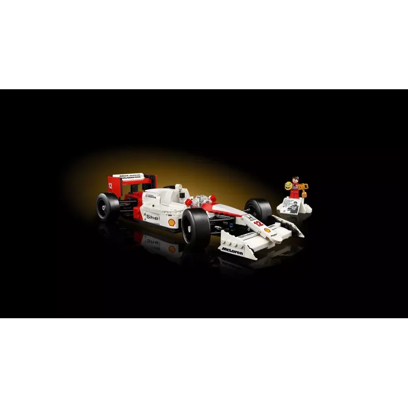 LEGO ICONS McLaren MP4/4 Ayrton Senna 10330 – surinkimo modelis
