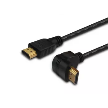 HDMI kabelis SAVIO CL-04 1,5 m A tipo kištukas-kištukas, HDMI 1.4, 4096×2160, ARC, Ethernet, paauksuoti kontaktai