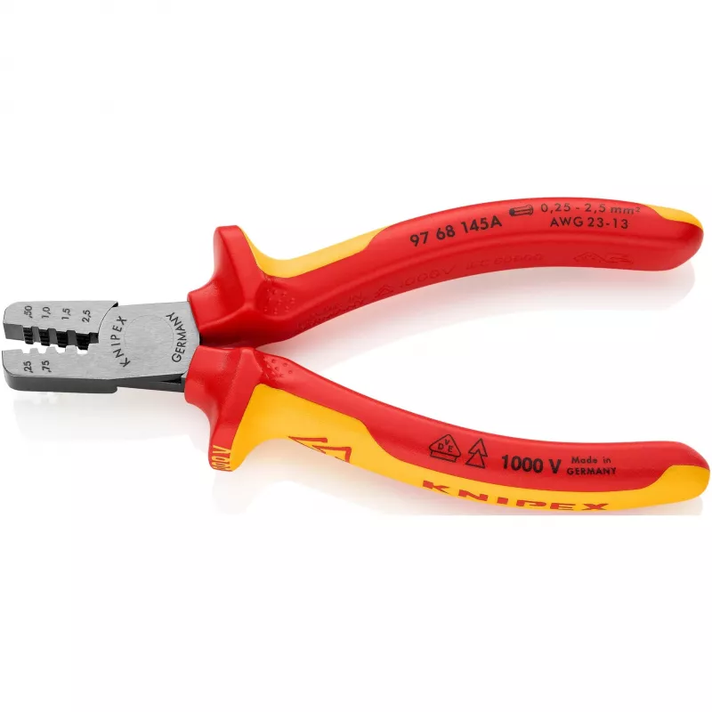 Kombinuotas krimptuvas Knipex 97 68 145 A