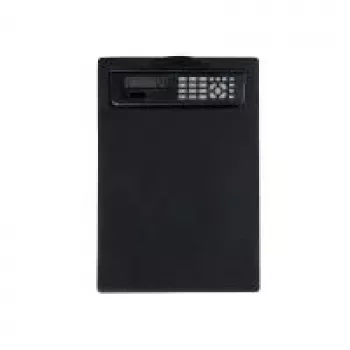 MAUL A4 planšetinis aplankas su skaičiuotuvu Einfacher Calculator Black (23254-90)
