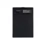MAUL A4 planšetinis aplankas su skaičiuotuvu Einfacher Calculator Black (23254-90)