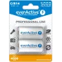 Įkraunama NiMH cilindrinė baterija everActive EVHRL14-5000, 1,2 V, 2 vnt., 51,5 mm aukštis