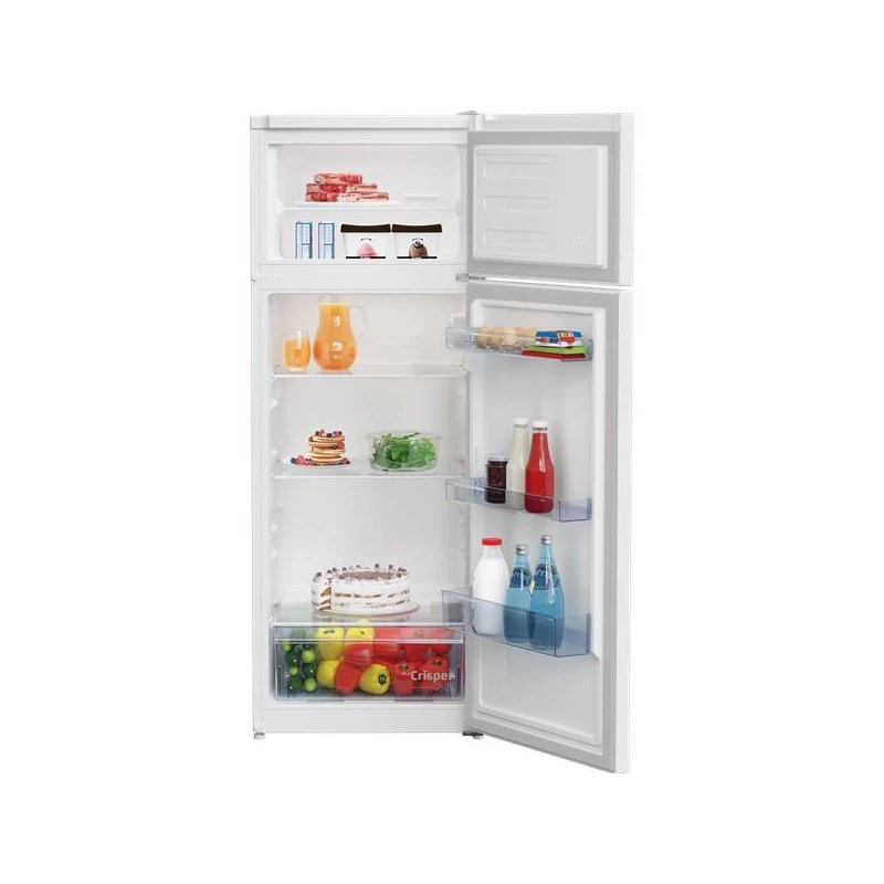 BEKO Šaldytuvas RDSA240K40WN, energijos klasė E, aukštis 146,5 cm, baltas