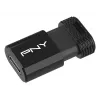 USB atmintukas PNY Elite-X 256 GB USB Type-C 3.2 Gen 1 (skaitymas 200 MB/s, rašymas 100 MB/s) Juodas