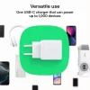 Green Cell PowerSource Solo30 30W USB-C maitinimo adapteris baltas