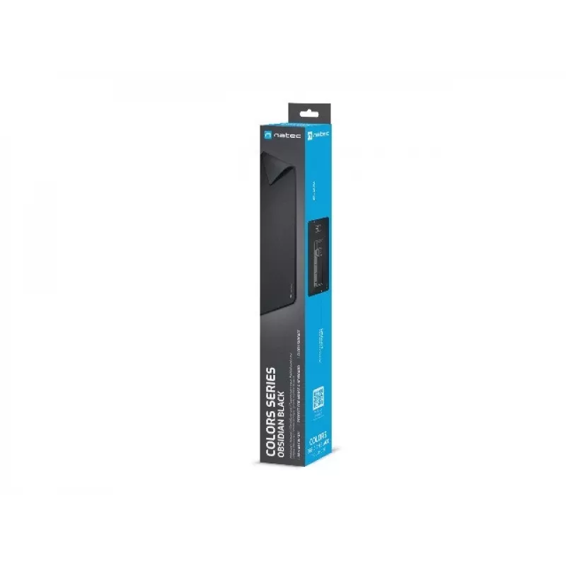Pelės kilimėlis NATEC Colors serija Obsidian Black