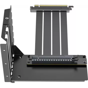 Vertikalus GPU laikiklis su PCIe 4.0 kabeliu XILENCE XZ107, juodas, suderinamas su X Case X912.ARGB