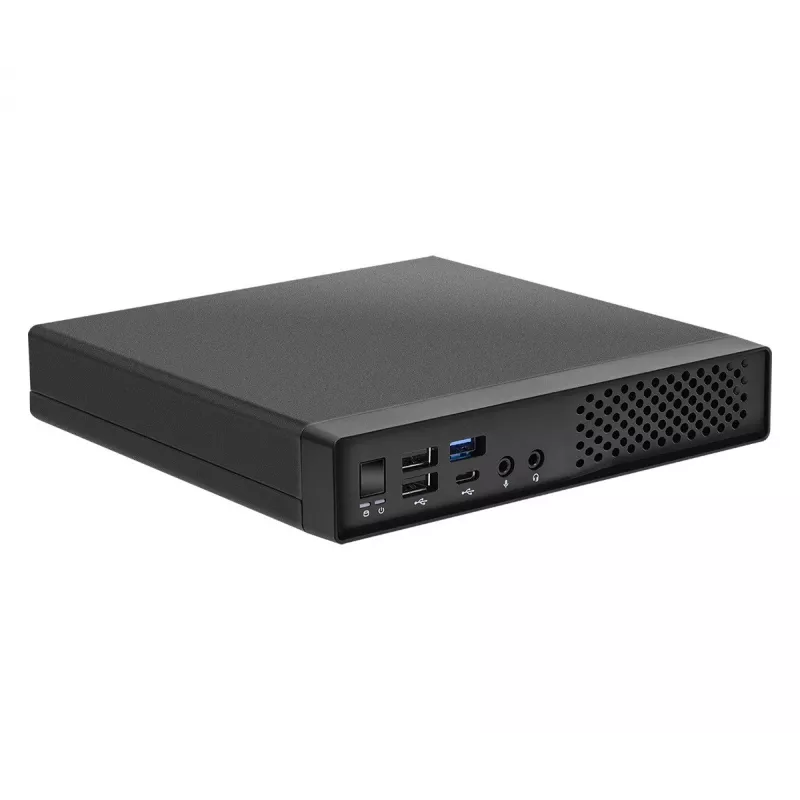 Mini PC barebone ASRock Jupiter X600 su Intel mikroschemų rinkiniu, kompaktiškas stalinis korpusas