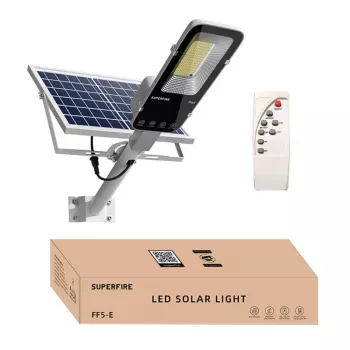 Saulės lempa Superfire FF5-E, 897W, 2000lm, 20000mAh