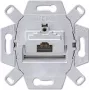 JUNG UAE 8 UPOK6 - RJ-45 lizdas - 6a - sidabrinis
