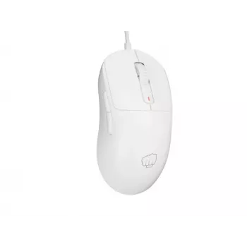 Žaidimų pelė Fury Tanto T4 – 12000 DPI, RGB, balta, USB