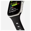 Dirželis laikrodžiui Nomad Tempo Band Black Rubber, 18 mm plotis, tinka 135–175 mm riešams