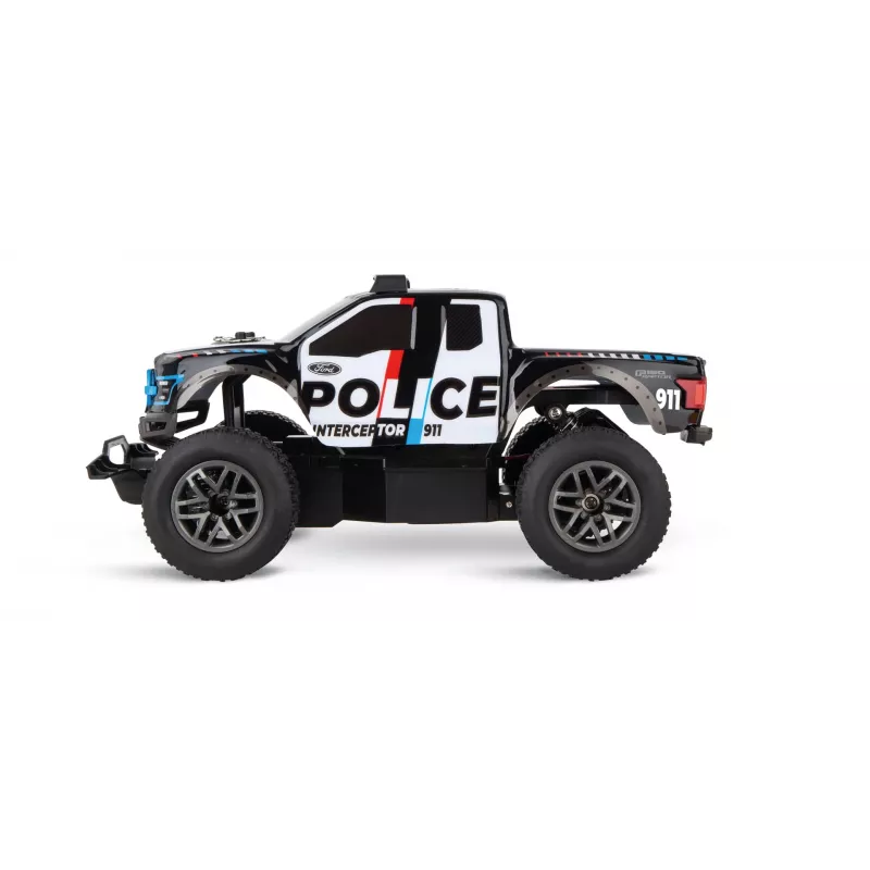 Valdomas automobilis CARRERA Ford F-150 Raptor Policija 2,4 GHz RC modelis