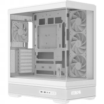Kompiuterio korpusas AeroCool Geh Midi P500B-Digi White