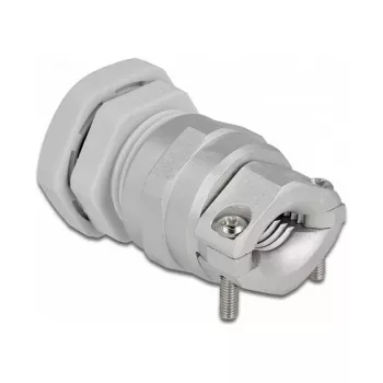 Kabelio įvadas DeLOCK 60356 pilkas metalas plastikas 1 vnt.