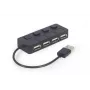 USB 2.0 4 prievadų šakotuvas Gembird UHB-U2P4-05