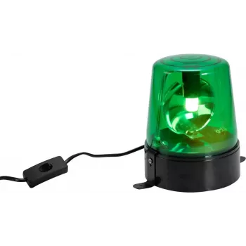 LED policinė lemputė EUROLITE DE-1 Green model 50603031 – vienos spalvos žalias įspėjamasis švyturėlis