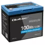 LiFePO4 baterija QOLTEC 12,8V 100Ah su Bluetooth